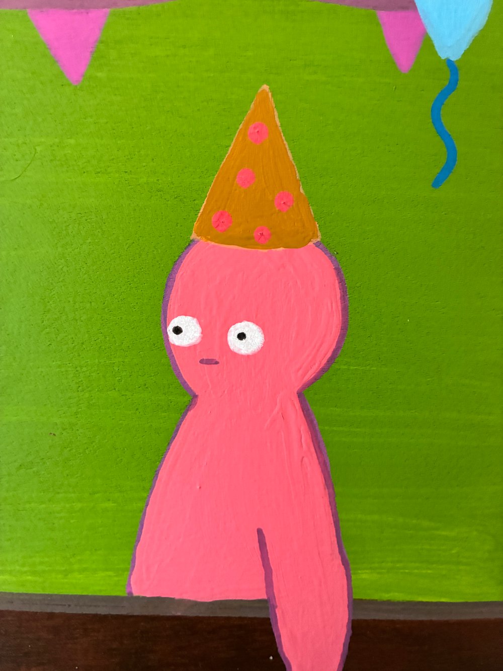 Tux and Fanny painting - Birthday Presence 