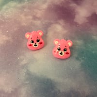 Image 1 of Colorful Happy Bears Studs 