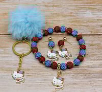 Image 1 of Christmas Hello Kitty jewelery sets