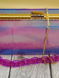 Image 1 of Glow in the Dark Resin Clutch