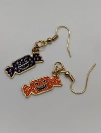 Image 2 of spooky Halloween earrings jewelry for Halloween