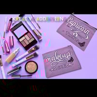 Image 2 of Makekup addiction Capricorn Thing Makeup Bag Purple Cosmetic bag for Adults