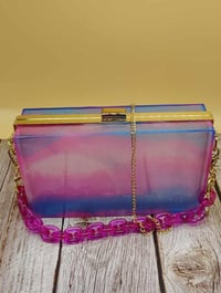 Image 2 of Glow in the Dark Resin Clutch