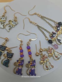 Image 2 of Cat Lover Earrings