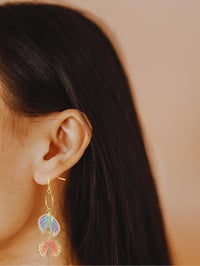 Image 2 of Addikxions Vivid Butterfly  Wing Earrings for women & teens