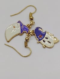 Image 3 of spooky Halloween earrings jewelry for Halloween