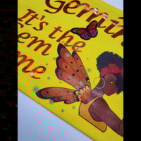 Image 3 of It's the Gem in Me Gemini Yellow Cosmetic Makeup Bag