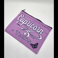 Image 3 of Makekup addiction Capricorn Thing Makeup Bag Purple Cosmetic bag for Adults