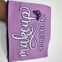 Image 4 of Makekup addiction Capricorn Thing Makeup Bag Purple Cosmetic bag for Adults