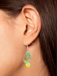 Image 4 of Handcrafted Fruity Citrus Addikxion Earrings