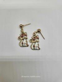 Image 5 of Cat Lover Earrings