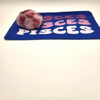 Image 5 of Pisces Royal Blue Cosemetic bag , Makeup Bag