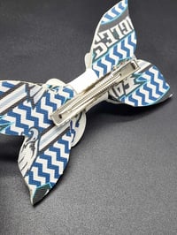 Image 5 of Footbal fan Hairbow hair accesory for football lovers Eagles Hair Clip
