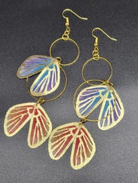 Image 5 of Addikxions Vivid Butterfly  Wing Earrings for women & teens