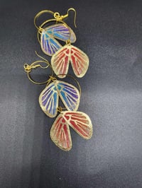 Image 6 of Addikxions Vivid Butterfly  Wing Earrings for women & teens