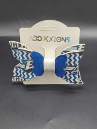 Image 6 of Footbal fan Hairbow hair accesory for football lovers Eagles Hair Clip
