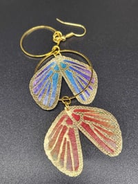 Image 7 of Addikxions Vivid Butterfly  Wing Earrings for women & teens