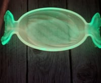 Image 2 of Dreamy Glow in the dark Resin Candy Dish, trinket tray, jewelry holder