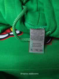 Image 4 of Green XL Trap Love Unisex Hoodie