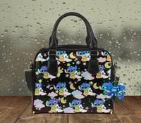 Image 2 of Gold & Silver Stitch Buddie Bow Charms (Purse not included)