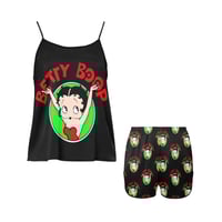 Image 5 of Betty B Women's Spaghetti Strap Short Pajama Set