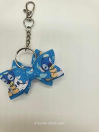 Image 5 of Gold & Silver Stitch Buddie Bow Charms (Purse not included)