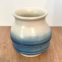 Image 2 of Soft Blue and White Jar