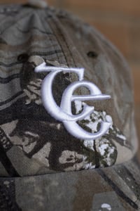Image 2 of T.E LOGO CAMO CAP
