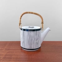 Image 2 of Gustavsberg Faience Teapot