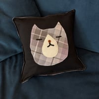 Image 4 of Trash Cat Throw Pillows 