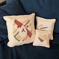 Image 3 of Trash Cat Throw Pillows 