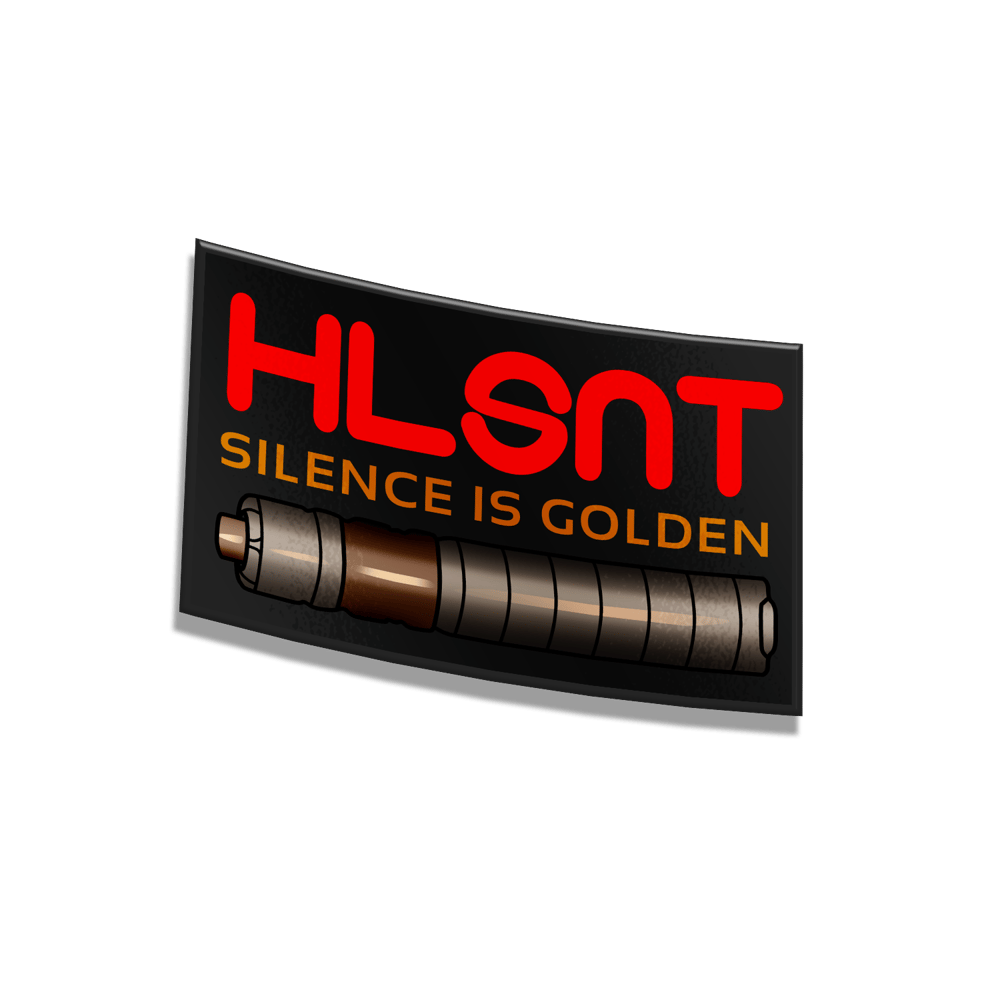 Image of Silence Is Golden Patch