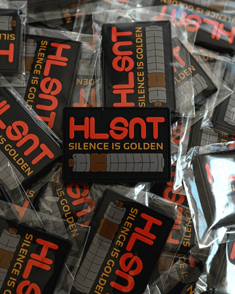Image of Silence Is Golden Patch
