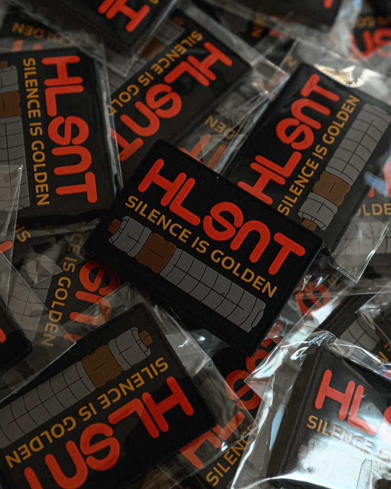 Image of Silence Is Golden Patch