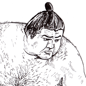 Image of Takayasu A4 ink drawing