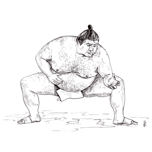 Image of Takayasu A4 ink drawing