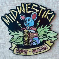 Image 2 of MIDWESTIKI 5" Fully Embroidered Iron/Sew-On Patch