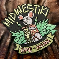 Image 1 of MIDWESTIKI 5" Fully Embroidered Iron/Sew-On Patch