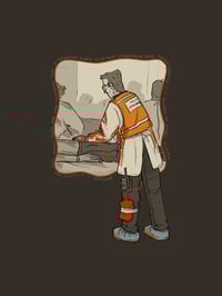 Image 1 of the pitt dr. abbot o-neg print