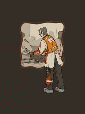 the pitt dr. abbot o-neg print