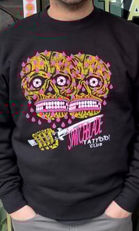 Image 1 of SWITCHBLADE TATTOO CLUB CREWNECK 