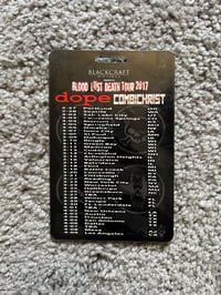 Image 2 of Dope/Combichrist (Blood Lust Death Tour) V1 Laminate