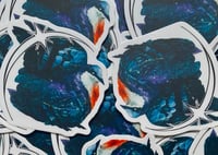 Image 1 of Luzon Bleeding Heart Dove Vinyl Sticker 