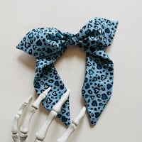 Leopard Hearts Headband