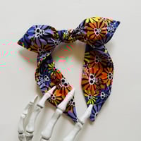 Skull Daisies Headband