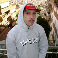 Image 4 of MÁGICO - "Brick by Brick" hoodie (gray)