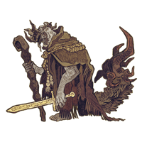 Image 1 of Morgott sticker/keychain