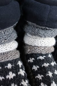 Image 1 of LONG WOOL KNITWEAR SOCKS 