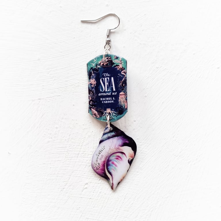 ‘souvenir of the sea’ – earrings, singles or set Image 3