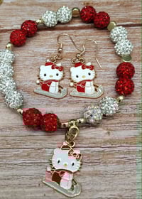 Image 4 of Christmas Hello Kitty jewelery sets